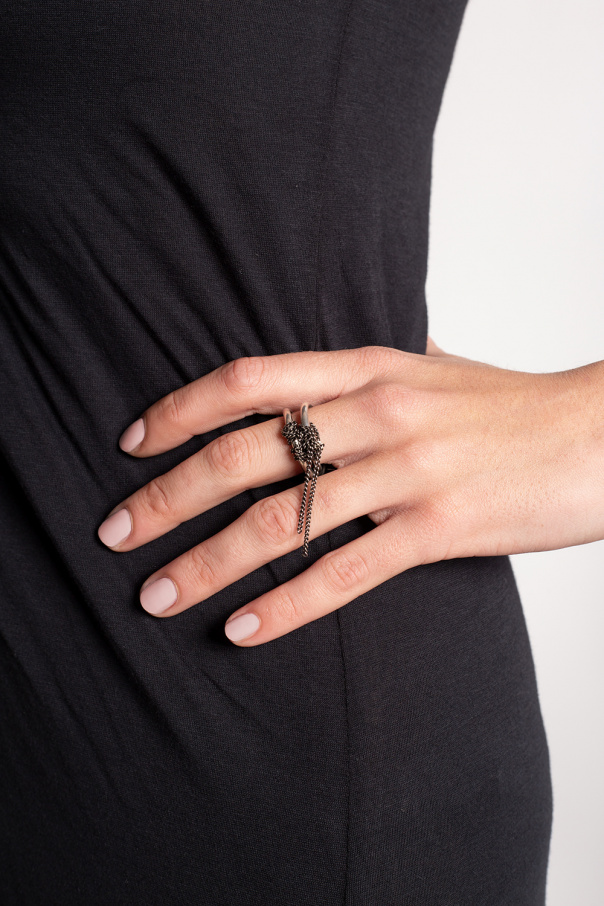 Ann Demeulemeester Silver ring | Men's Jewellery | Vitkac